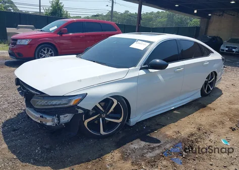 2022 Honda Accord Sport 2.0T z USA, uszkodzony, nr VIN 1HGCV2F35NA003863